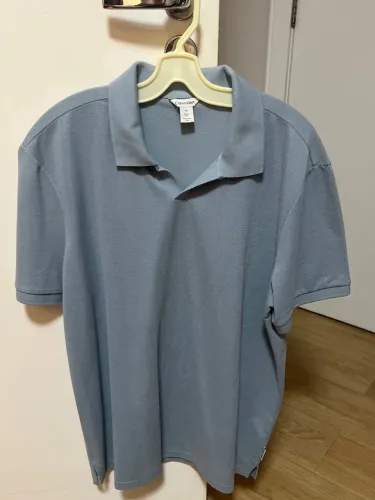Camisa Polo Azul linda Calvin Klein