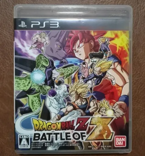 Jogo Dragon Ball Z Battle Of Z PS3 Japão Original Completo