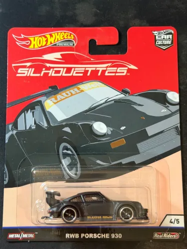 Hot Wheels RWB Porsche 930 Preto