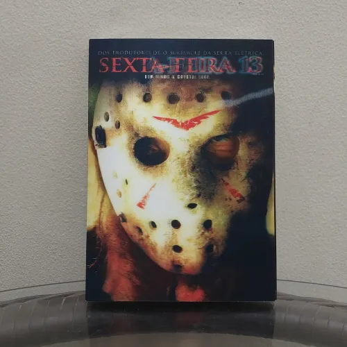 Sexta feira 13 remake - dvd lacrado - original com luva lenticular 3d