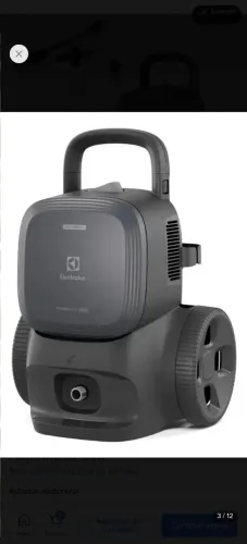 ?Lavadora de Alta Pressão Electrolux 1850PSI 1500W COM CANHÃO DE ESPUMA