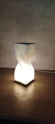 Luminárias em 3D. 