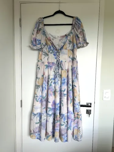 Vestido Toda Frida Jardins de Monet XG