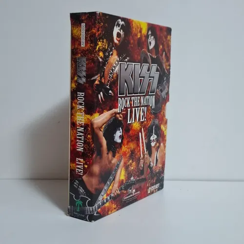 BOX com 2 CDs do Kiss Rock the Nation Live!