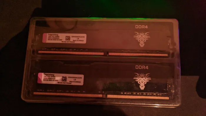 Memória RAM DDR4 16GB/2x8GB 3200mhz CL22