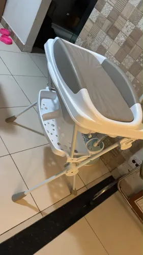 Banheira com trocador