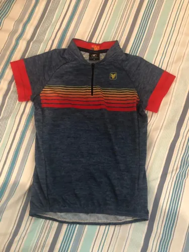 Camisa Ciclismo Infantil Free Force - Tam. 8 Anos (Original)