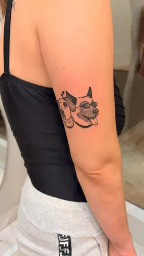 OPORTUNIDADE tatuagem de pet 7cm