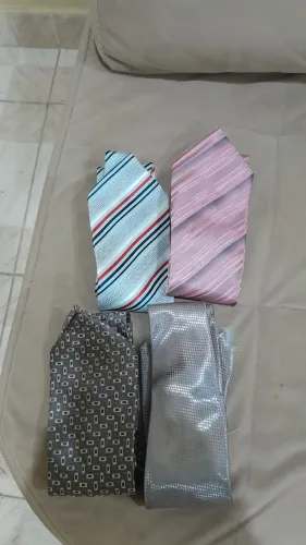 Kit com 04 gravatas