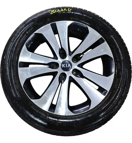 Roda C/pneu Aro 18 Kia Sportage 2.0 Flex Lx 2013/2015 Preto