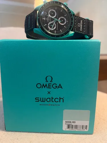 Omega x Swatch - Mission On Earth - Polar Lights