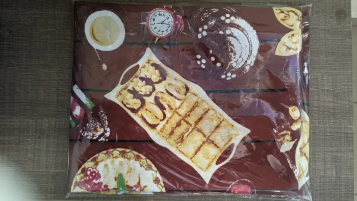 Toalha de Mesa Estampada Café Nova Lacrada
