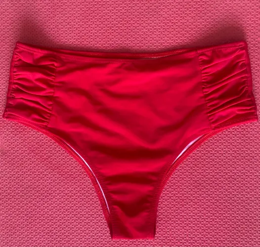 Calça/Calcinha/Parte de baixo Biquíni Vermelho 