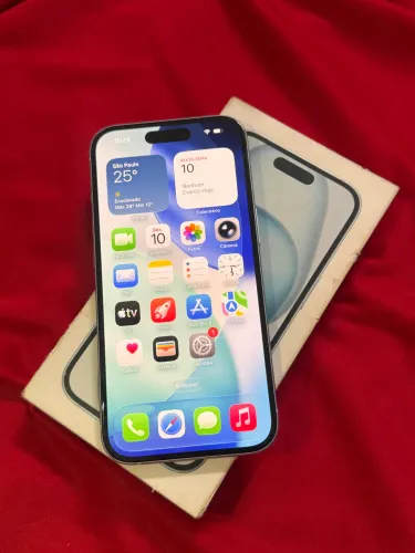 Iphone 15 128GB_ novo todo original!!