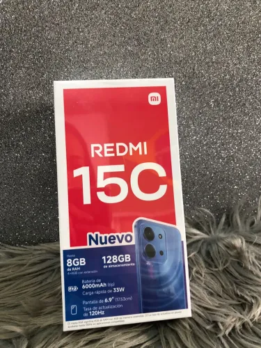 ?*REDMI 15C 4G RAM 128GB* ?PRETO ?100% ?R$849
