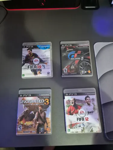 Coleção de Jogos de Ps3
