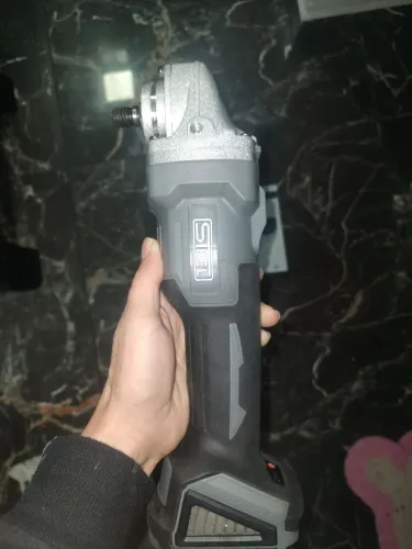 Esmerilhadeira profissional somente a máquina nova compatível diversas baterias 