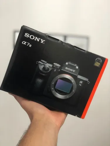 Câmera Sony alpha 7 iii Mirrorless (Leia a descrição)