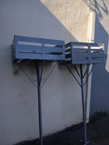Vendo lixeiras de calçada tenho disponivel 60x40x30