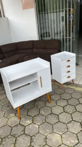 Conjunto aparador de café mais um criado mudo para venda