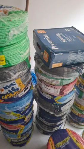 Cabo flexível 4mm das melhores marcas do mercado.