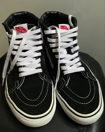 Vans SK8-Hi Original Preto com Branco