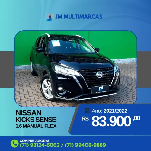 Nissan Kicks Sense 1.6 16V Flex MEC 2022