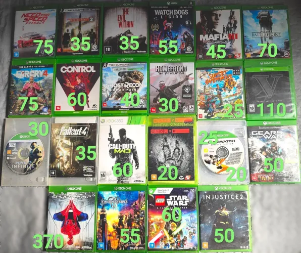 Jogos de Xbox One Preços Imbatíveis