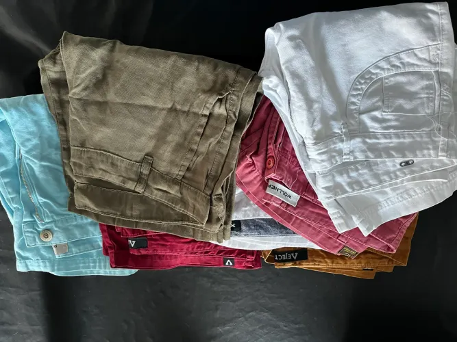 Lote de bermudas masculinas Hering, Polo, Eject