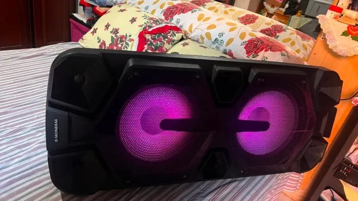 Caixa de Som Amplificada Mondial Connect Mega Sound II [CM-15 ou CM-1500]