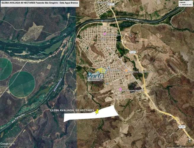 Uma Fazenda Denominada Fazenda São Gregório Venda Zona Urbana, Uruçuí com 60 Hectares