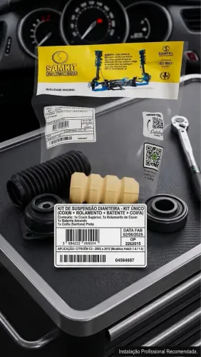 Kit Coxim Batente Coifa Rolamento C3 03 a 12 - Novo Sampel