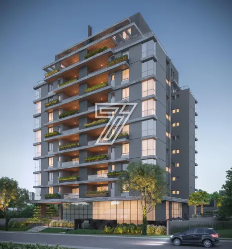 Cobertura a venda Batel com 261 m2 3 suites 4 vagas garagem