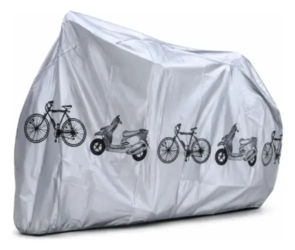 Capa de chuva para bicicleta moto scooter impermeável