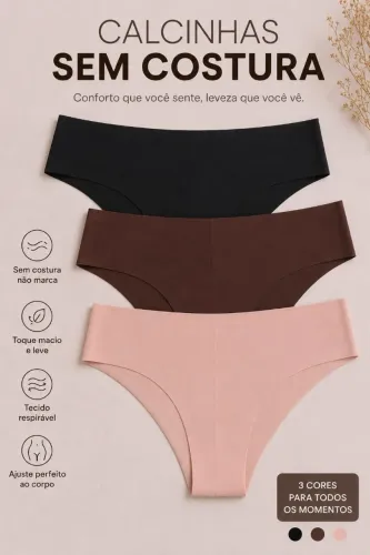 Calcinha sem costura