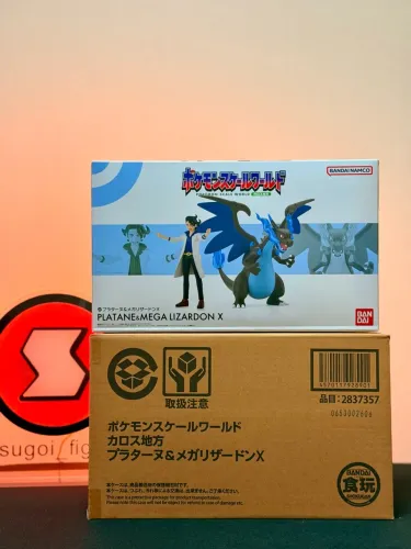 Pokémon Scale World região de Kalos - Sycamore e Mega Charizard X
