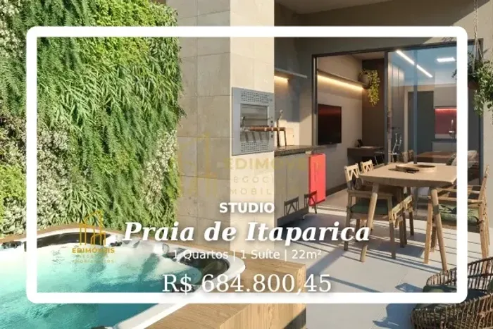 Studio Garden em Praia de Itaparica: ideal para quem busca conforto e segurança!
