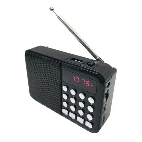 Mini Rádio Retrô FM Bluetooth