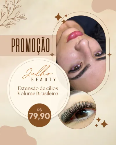 Extensão de cílios 