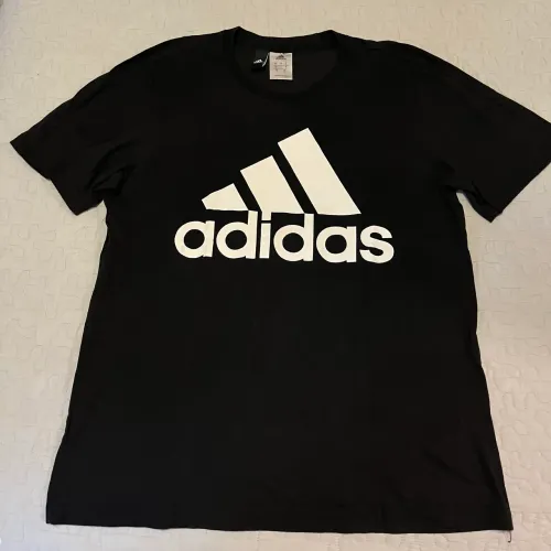 Camiseta Adidas Logo Preta - Original