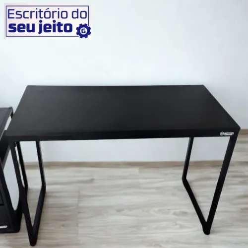 Escrivaninha Reforçada 1m NOVA Mesa Multiuso Industrial para Computador Notebook PC Gamer