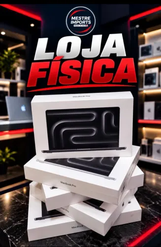 MACBOOK PRO M5 (CHIP M5 PRO) 24 DE RAM 1TB 14 Pol (NOVO) |LOJA FÍSICA| - LOURDES 
