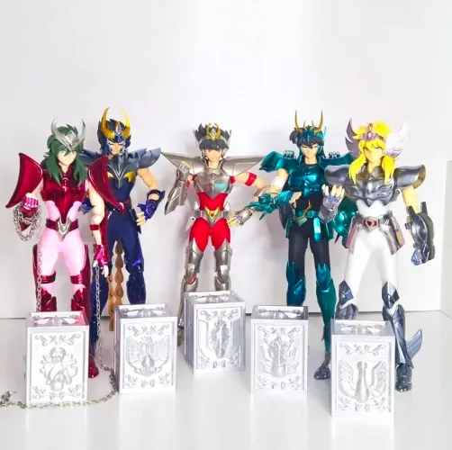Cavaleiros do zodiaco (5 bronze) great toys