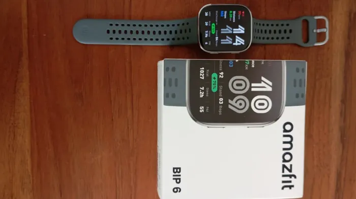 Amazfit Bip 6 smartwatch para seus treinos