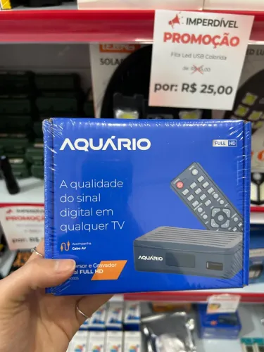 Conversor Digital Sinal para Tv Aquario
