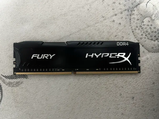 Memória Ram 8GB DDR4 2666MHz HyperX Fury Black