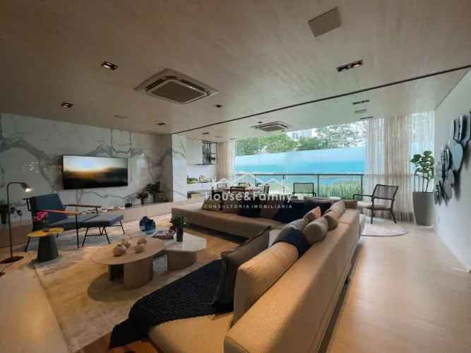 OCEANA GOLF ABSOLUT DESIGN - Apartamento na Barra da Tijuca com 194 m² de área total, send