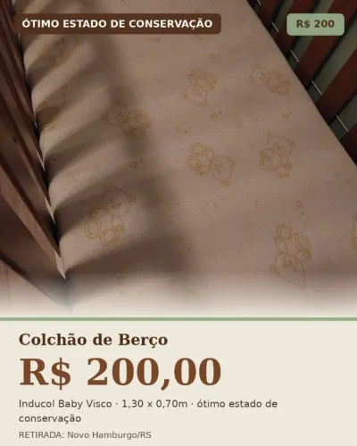 Colchão de berço