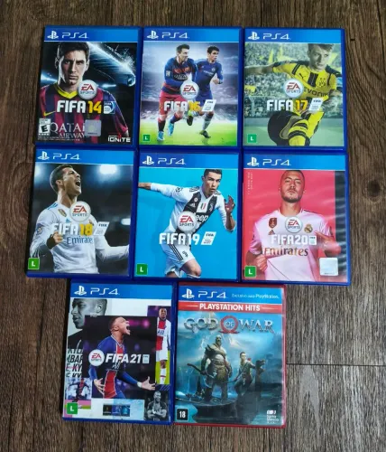 Lote jogos PS4 (Faço envio)