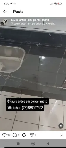 Artes em porcelanato